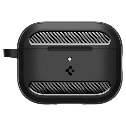 Spigen Rugged Armor Hülle für Apple AirPods Pro 3, Mattschwarz ACS09822