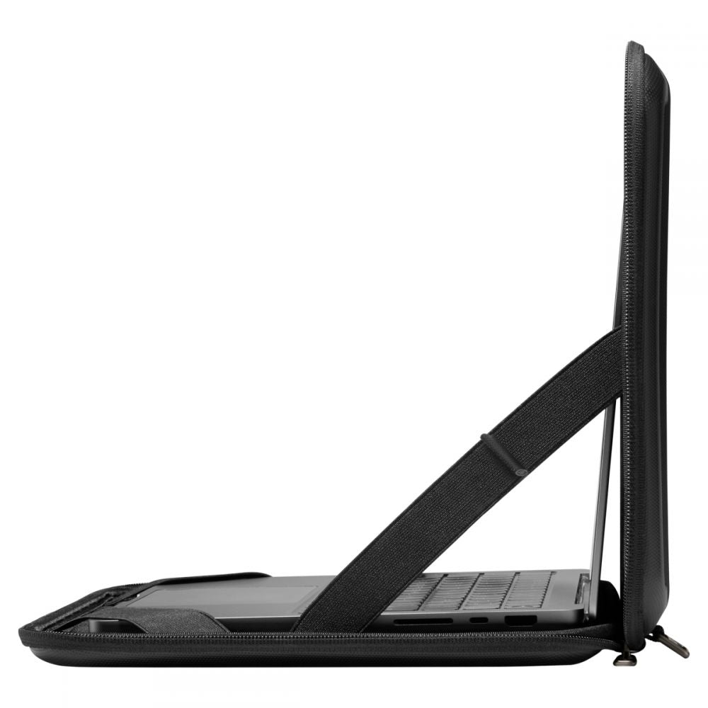 Spigen Rugged Armor Hülle für Laptop 13 Zoll - 14 Zoll, Schwarz AFA04270