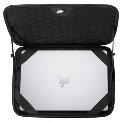 Spigen Rugged Armor Hülle für Laptop 13 Zoll - 14 Zoll, Schwarz AFA04270
