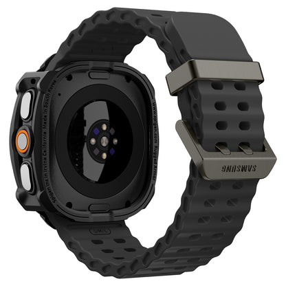 Spigen Rugged Armor Hülle für Samsung Galaxy Watch Ultra2, Matt Schwarz ACS11611