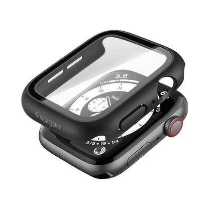 Spigen Thin Fit 360 Hülle für Apple Watch Series 40mm, Schwarz ACS11593