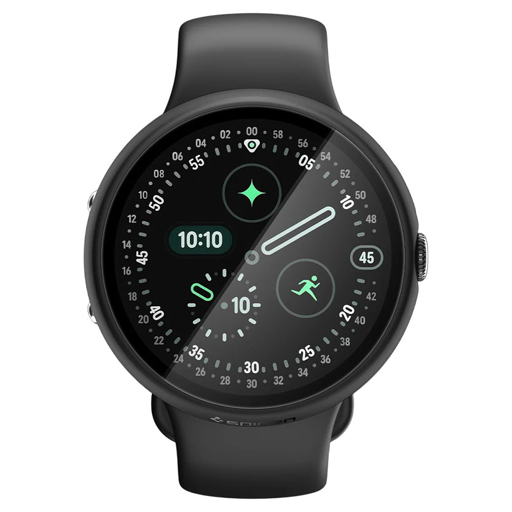 Spigen Thin Fit 360 Hülle für Google Pixel Watch 41 mm Series, Schwarz ACS11750