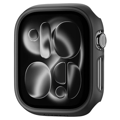 Spigen Thin Fit Hülle für Apple Watch 12 42mm, Schwarz ACS11880