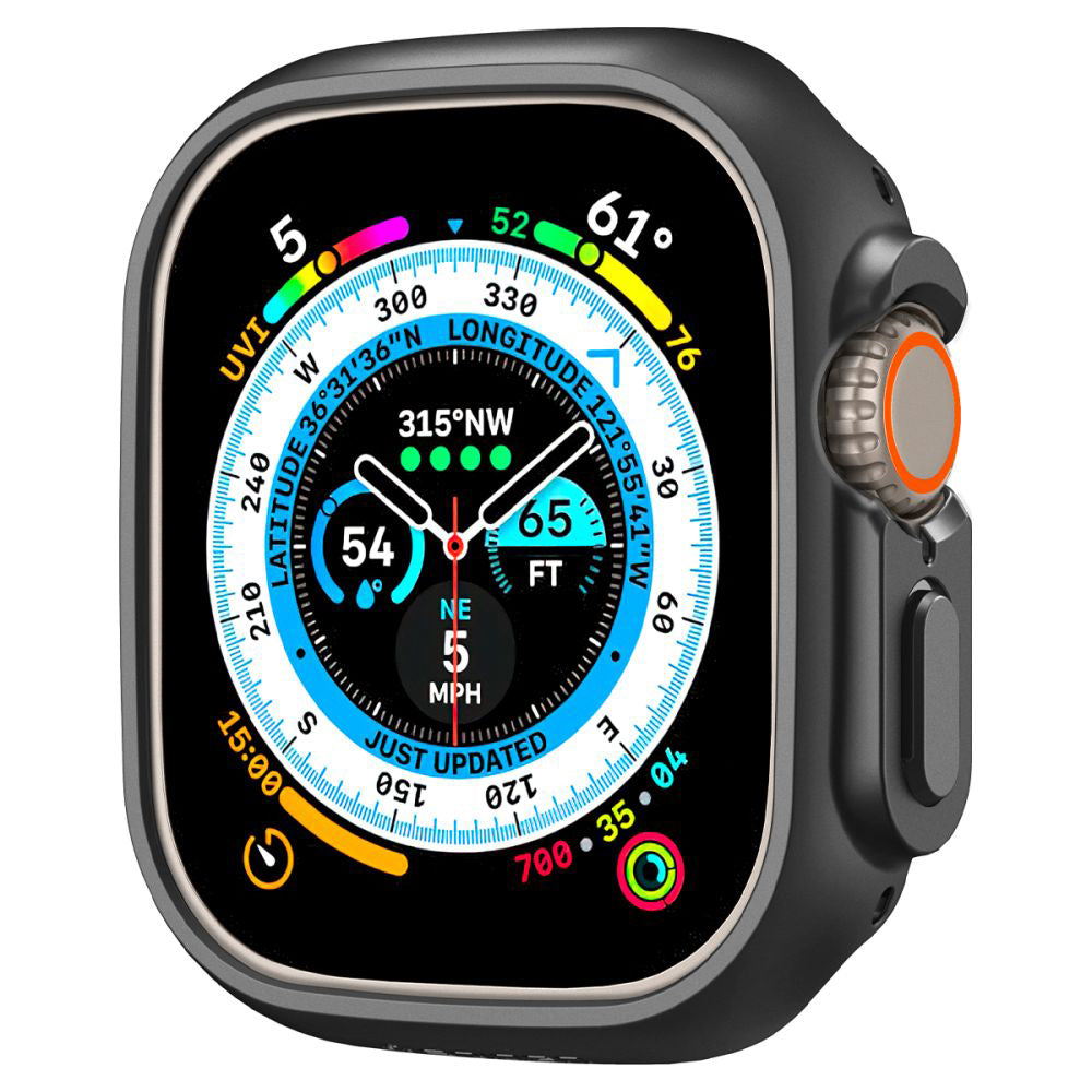 Spigen Thin Fit Hülle für Apple Watch Ultra Series, Schwarz ACS05458