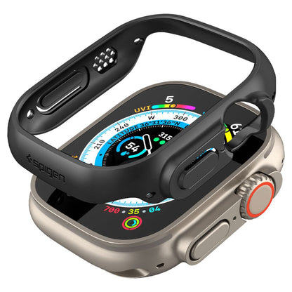 Spigen Thin Fit Hülle für Apple Watch Ultra Series, Schwarz ACS05458