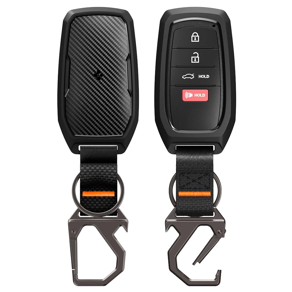 Auto-Schlüsselhülle Spigen TK100 für Toyota Smart, Schwarz ACS11366