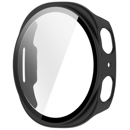Tech-Protect Defense Hülle für Samsung Galaxy Watch 9 / Watch8 44mm, 2er Set, Schwarz / Transparent