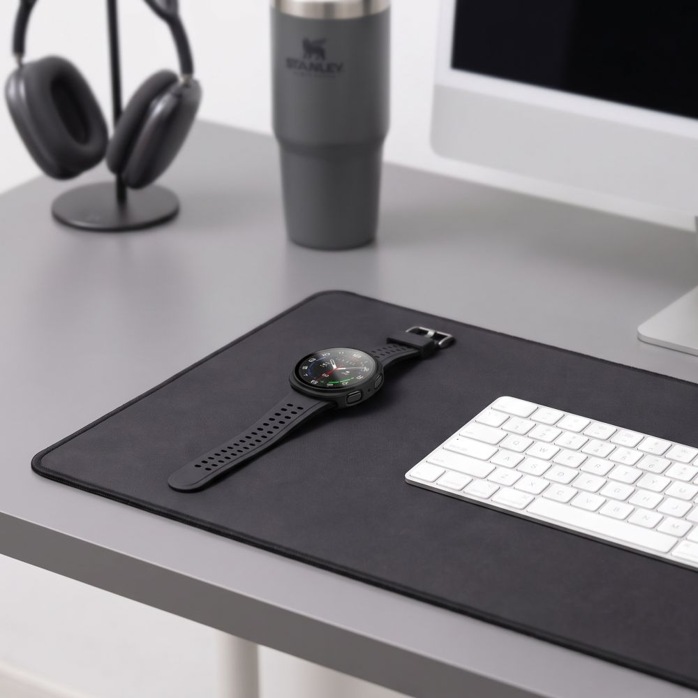 Tech-Protect Defense Hülle für Samsung Galaxy Watch9 / Watch8 40mm, 2er Set, Schwarz / Transparent
