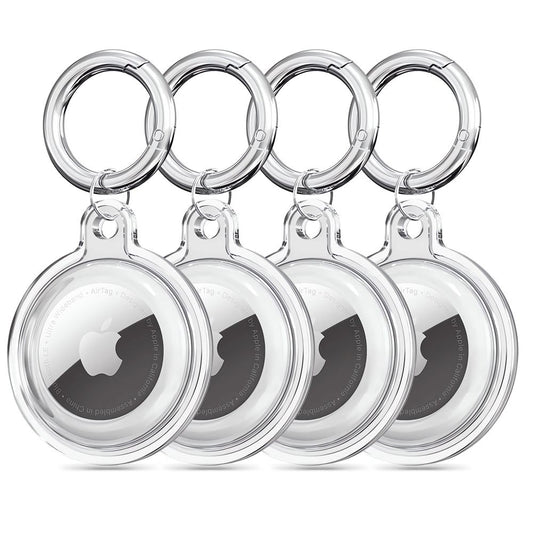 Techsuit CT15 Hülle für Apple AirTag, Transparent