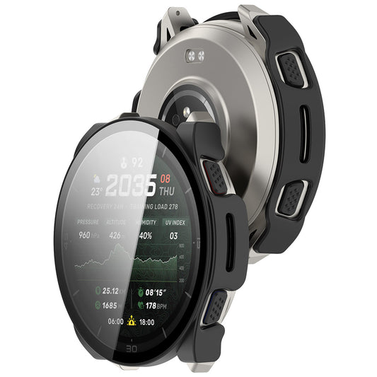 Techsuit Defense360 Pro Hülle für Amazfit Cheetah 2 Ultra, Schwarz