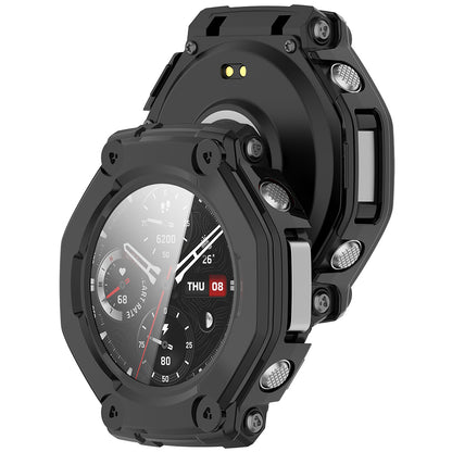 Techsuit Defense360 Pro Hülle für Amazfit T-Rex 3, Schwarz