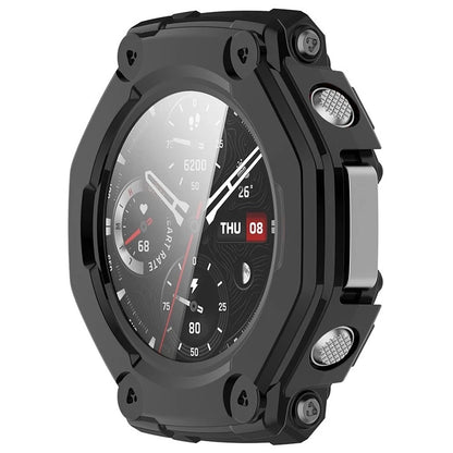Techsuit Defense360 Pro Hülle für Amazfit T-Rex 3, Schwarz