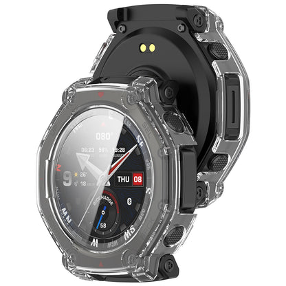 Techsuit Defense360 Pro Hülle für Amazfit T-Rex 3 Pro, Transparent