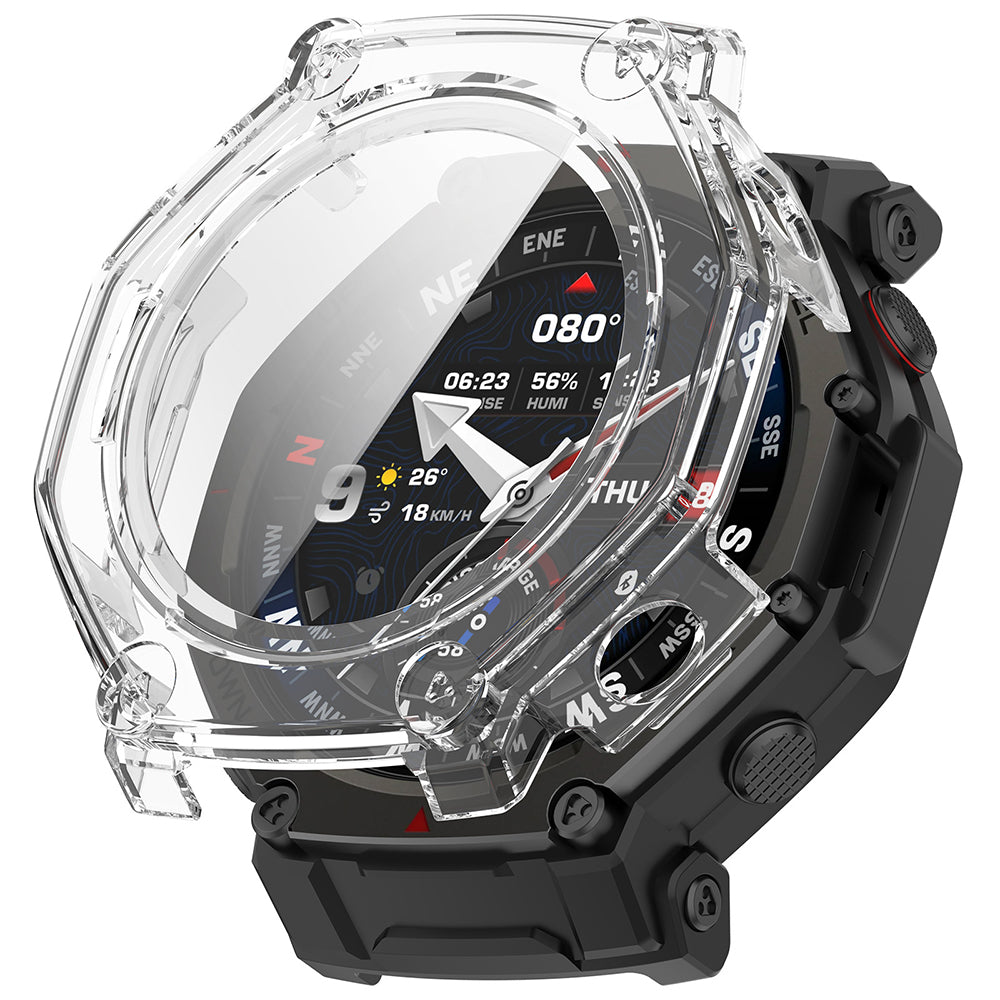 Techsuit Defense360 Pro Hülle für Amazfit T-Rex 3 Pro, Transparent