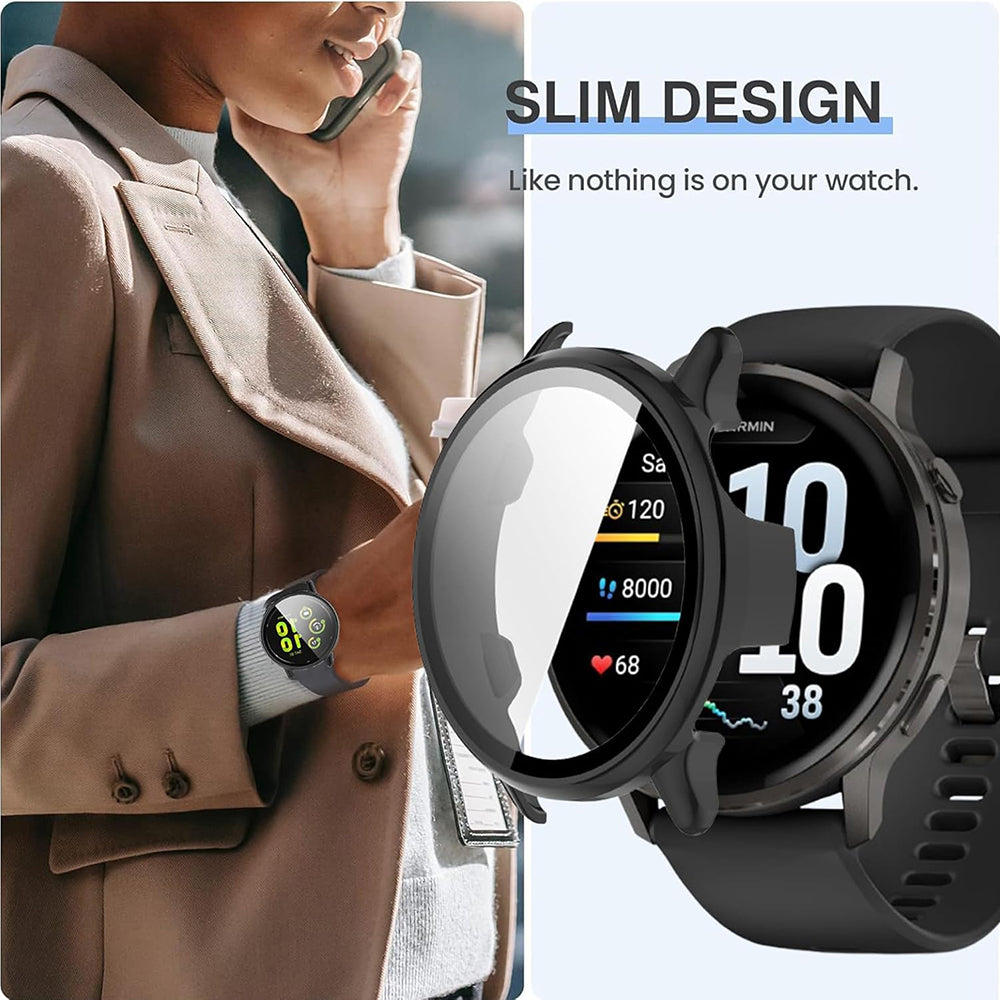 Techsuit Defense360 Pro Hülle für Garmin Venu 4 41mm, Grün