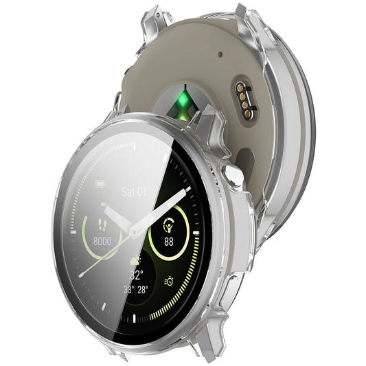 Techsuit Defense360 Pro Hülle für Garmin Venu 4 45mm, Transparent