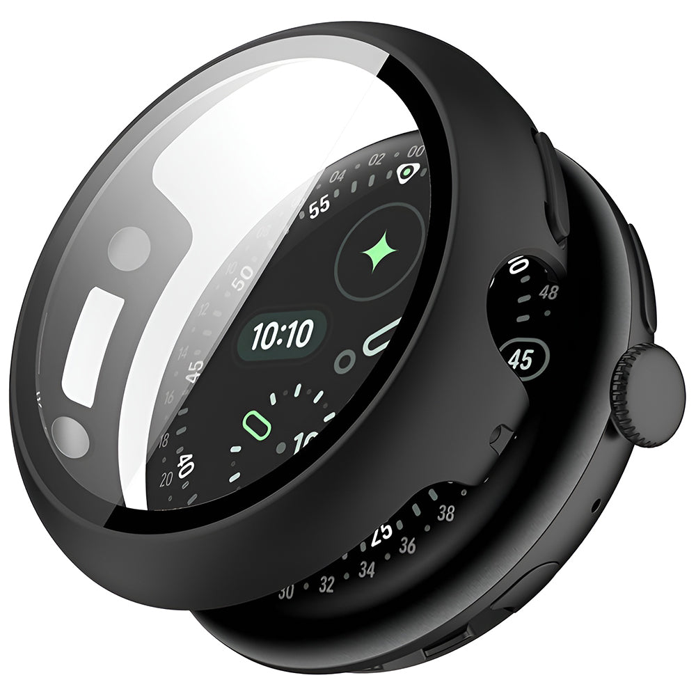 Techsuit Defense360 Pro Hülle für Google Pixel Watch 4 45mm, Schwarz