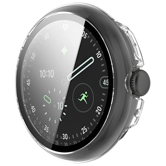 Techsuit Defense360 Pro Hülle für Google Pixel Watch 4 45mm, Transparent