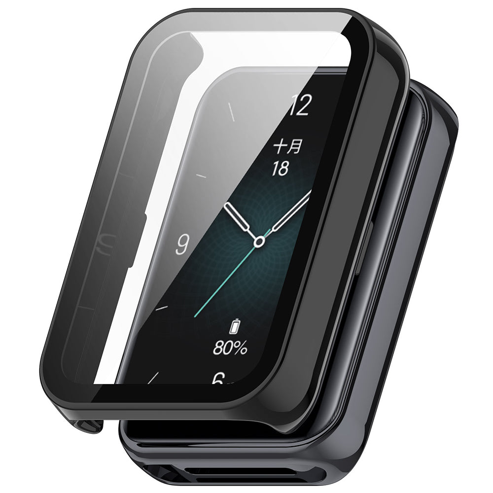 Techsuit Defense360 Pro Hülle für Honor Band 10 / Band 9, Schwarz