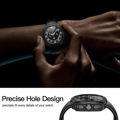 Techsuit Defense360 Pro Hülle für Samsung Galaxy Watch Ultra, Schwarz