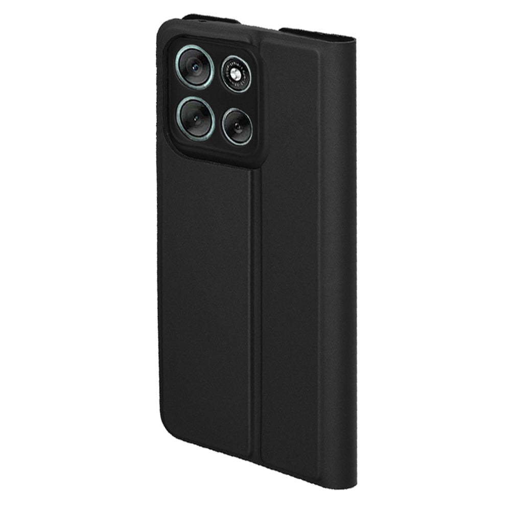 Case for Motorola Moto G56, Techsuit, Magskin Book, Black