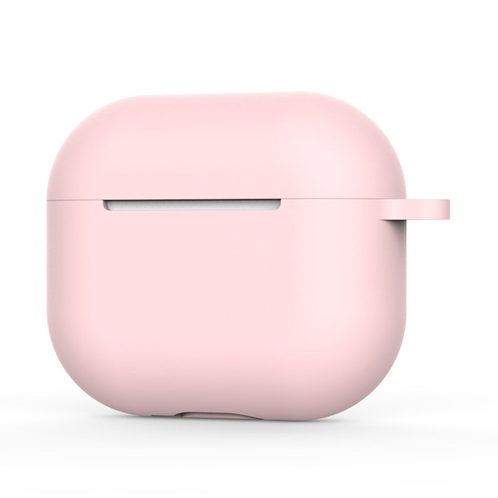 Techsuit Silikonhülle für Apple AirPods 4, Hellrosa