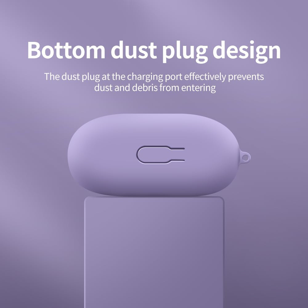 Techsuit Silikonhülle für Huawei FreeClip, Schwarz