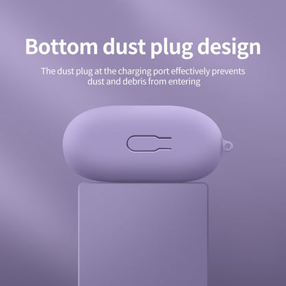 Techsuit Silikonhülle für Huawei FreeClip, Schwarz