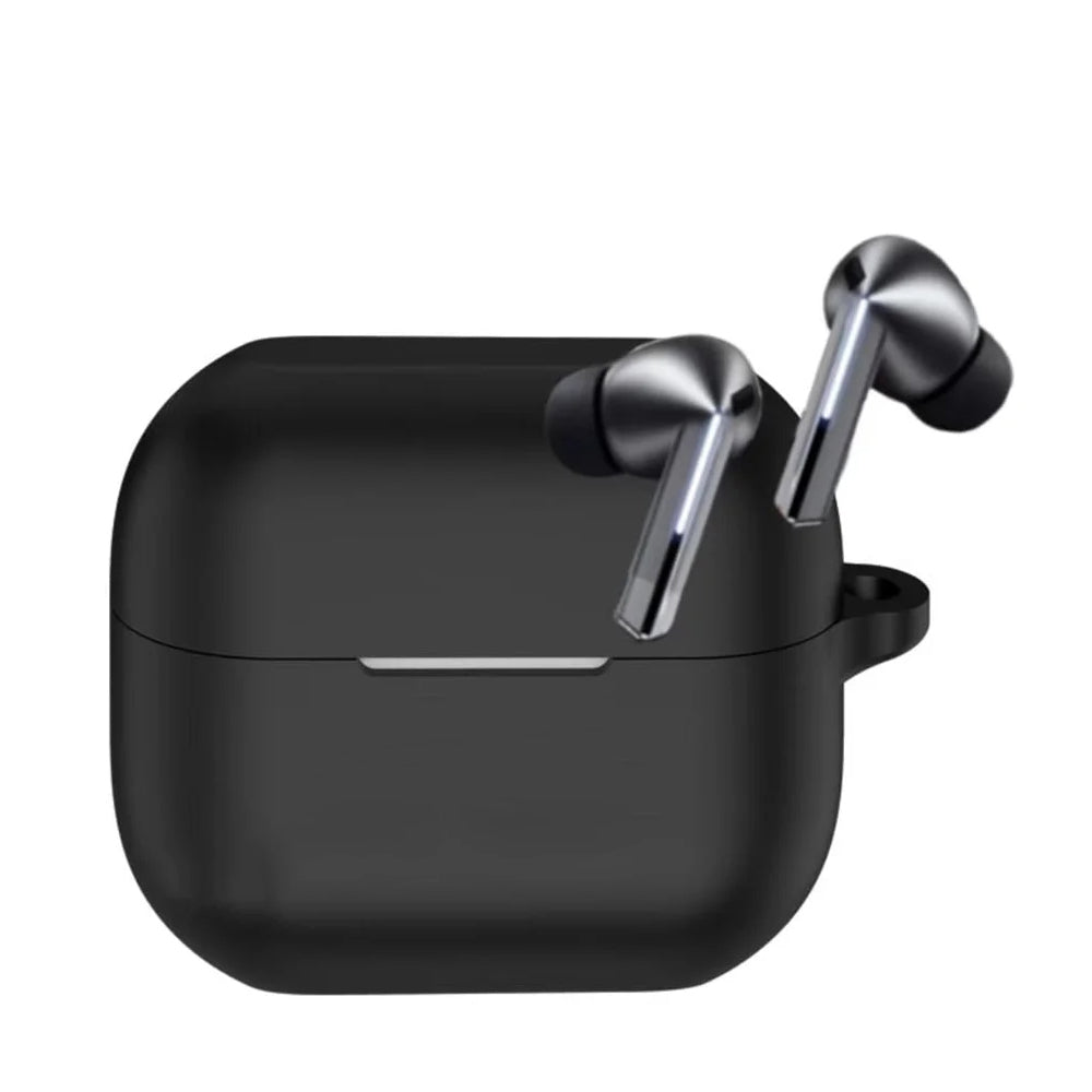 Techsuit Silikonhülle für Samsung Galaxy Buds3 FE / Buds3 Pro / Buds3, Schwarz