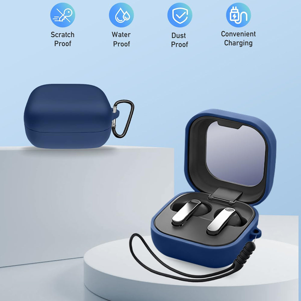 Techsuit Silikonhülle für Samsung Galaxy Buds4 / Buds4 Pro, Rot