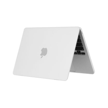 Techsuit UltraShell Hülle für Apple MacBook Air M2 13 Zoll (2024) / Air M2 13 Zoll (2022), Matt Transparent
