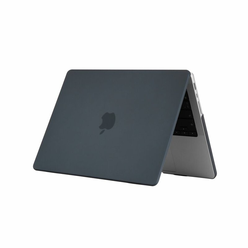 Techsuit UltraShell Hülle für Apple MacBook Pro 14 Zoll (2023) / (2022) / (2021), Schwarz