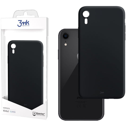 Case for Apple iPhone XR, 3MK, Matt, Black