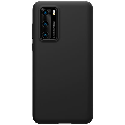 Case for Huawei P40, Nillkin, Flex Pure Liquid Silicone, Black