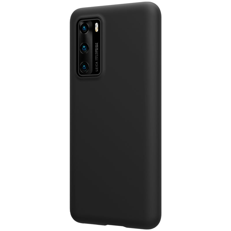 Case for Huawei P40, Nillkin, Flex Pure Liquid Silicone, Black