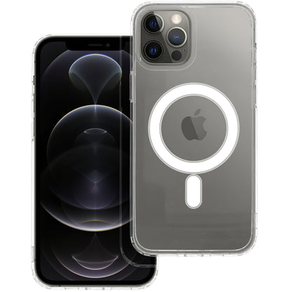 MagSafe-Hülle für Apple iPhone 12 Pro Max, OEM, Klar, Transparent