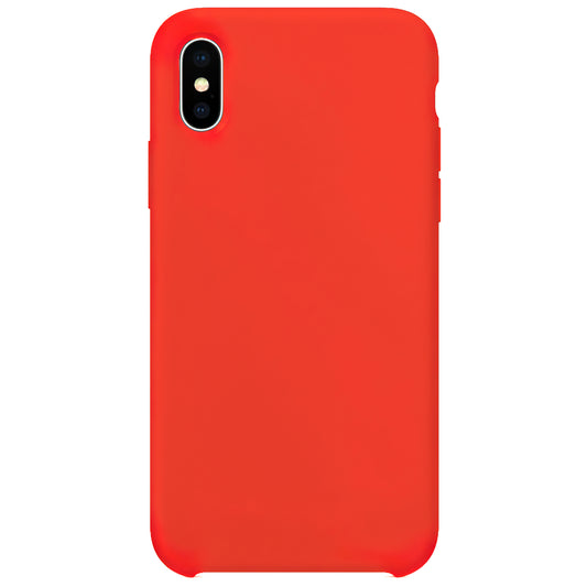 Hülle für Motorola Moto G8, OEM, reines Silikon, rot