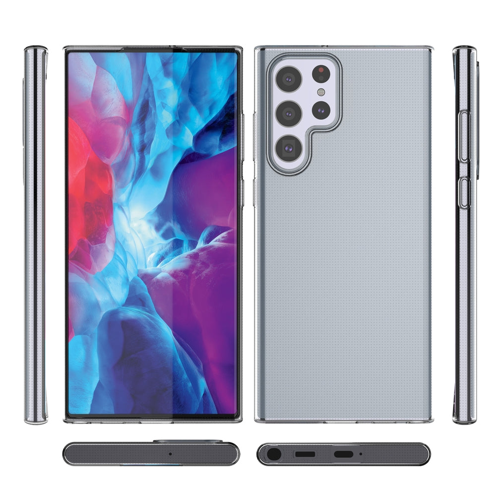 Hülle für Samsung Galaxy S22 Ultra 5G S908, OEM, Slim, Transparent