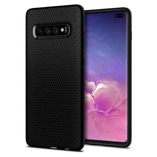 Gehäuse für Samsung Galaxy S10+ G975, Spigen, Liquid Air, Schwarz 606CS25764