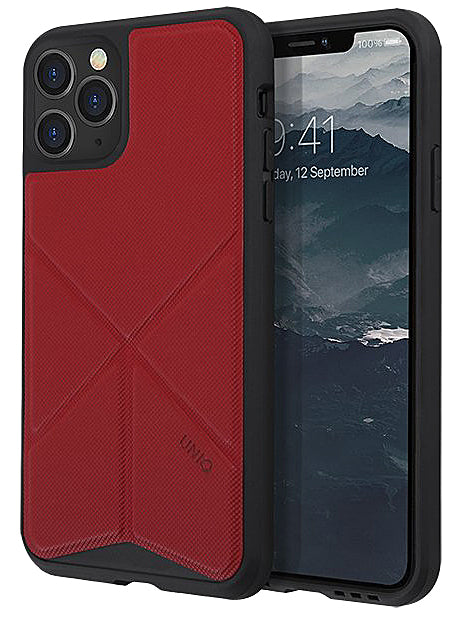 Case for Apple iPhone 11 Pro Max, UNIQ, Transforma Rigor, Red