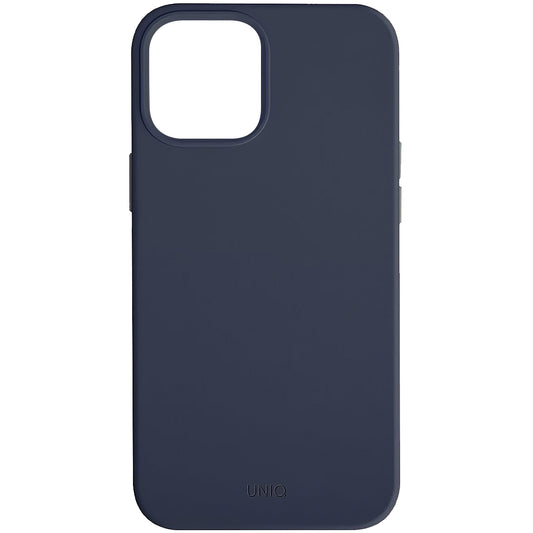 Tasche für Apple iPhone 12 mini, UNIQ, Leinen, Marineblau