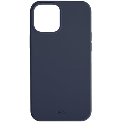 Case for Apple iPhone 12 Pro Max, UNIQ, Lino, Navy Blue