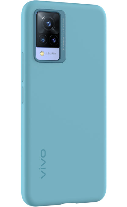 Case for vivo V21 5G, Silicone Cover, Blue 6000173