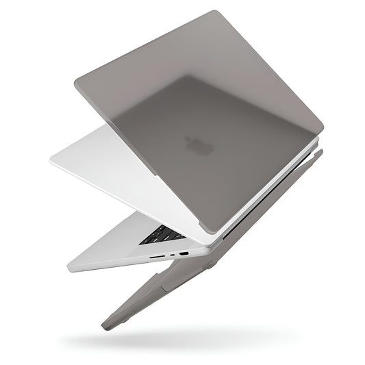 UNIQ Claro Hülle für Apple MacBook Pro 16 Zoll (2026) / (2024) / (2023) / (2021), Matt Grau
