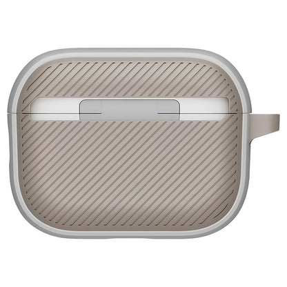 UNIQ Clyde Hülle für Apple AirPods Pro 3, Grau Beige