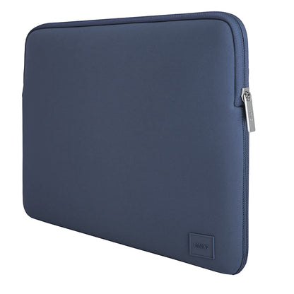 UNIQ Cyprus Sleeve for Laptop up to 14inch, Navy Blue