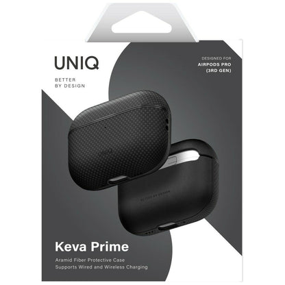 UNIQ Keva Prime Case for Apple AirPods Pro 3, Black
