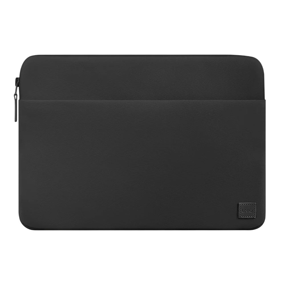 UNIQ Vienna Hülle für Laptop bis max. 16 Zoll, Schwarz