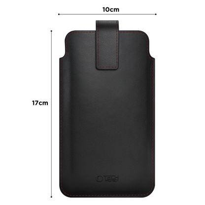Universelle Handyhülle, Tech-Protect, SM65, Schwarz Rot