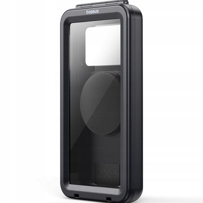 Wasserdichte Universaltasche kompatibel mit magnetischer Fahrradhalterung, Baseus, PrimeTrip VB1, Schwarz C0013D01